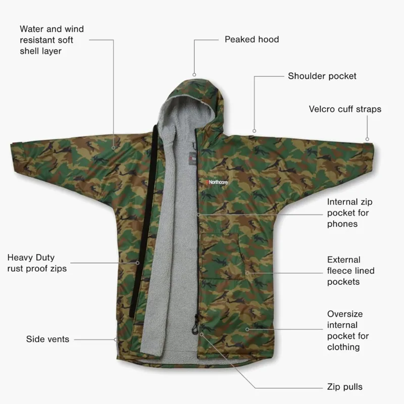 Northcore Beach Basha Sport Black-5